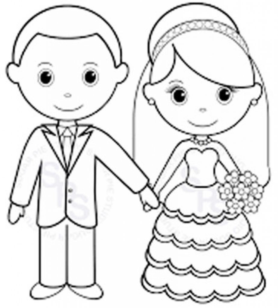 924x1024 Free Printable Wedding Coloring Pages Acpra