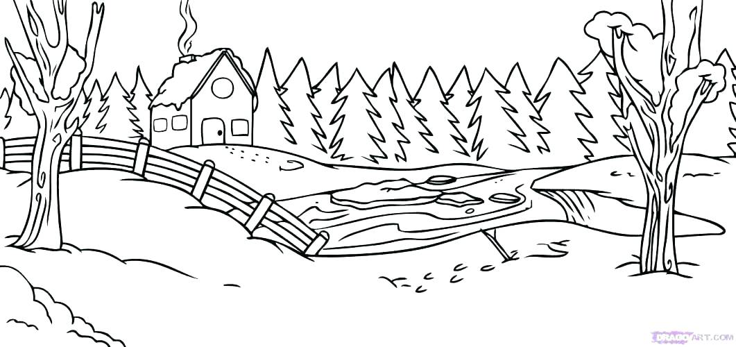 1061x500 January Coloring Pages Coloring Pages Free Printable Winter