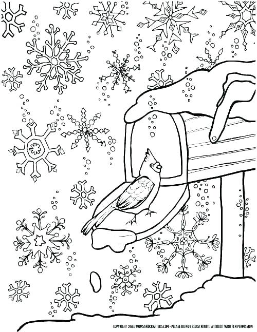 500x647 Winter Fun Free Coloring Pages Kids Coloring N Coloring Sheet
