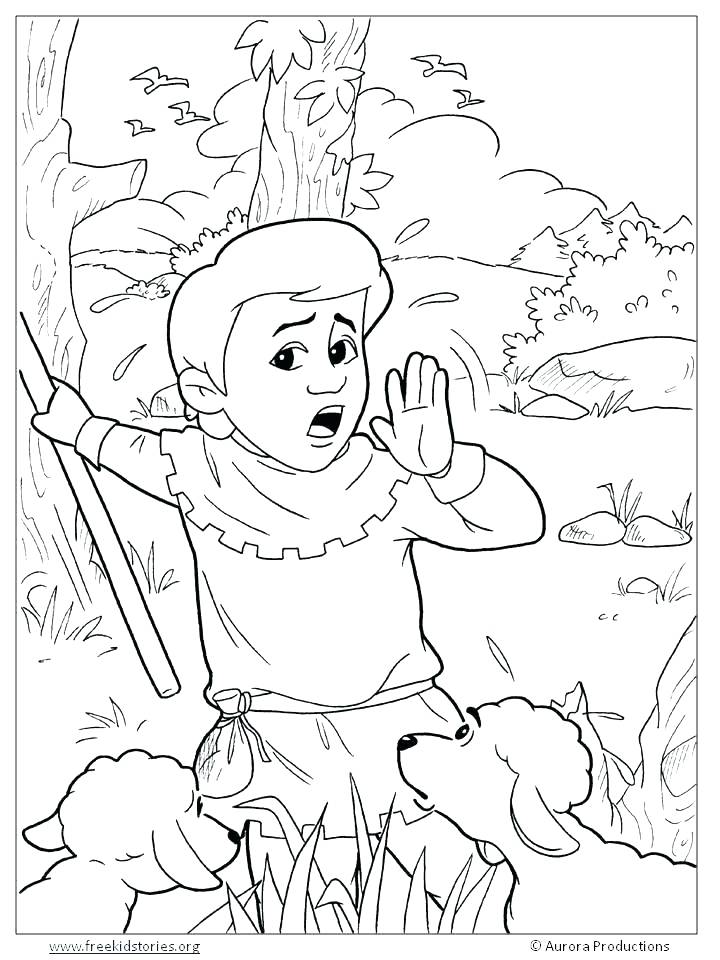 720x960 Peter And The Wolf Coloring Page