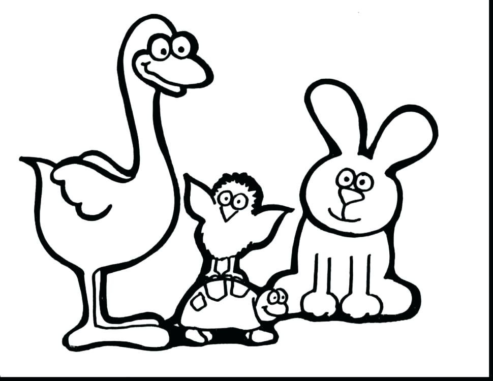 970x750 Zoo Animals Coloring Pages Zoo Animals To Color Zoo Animals