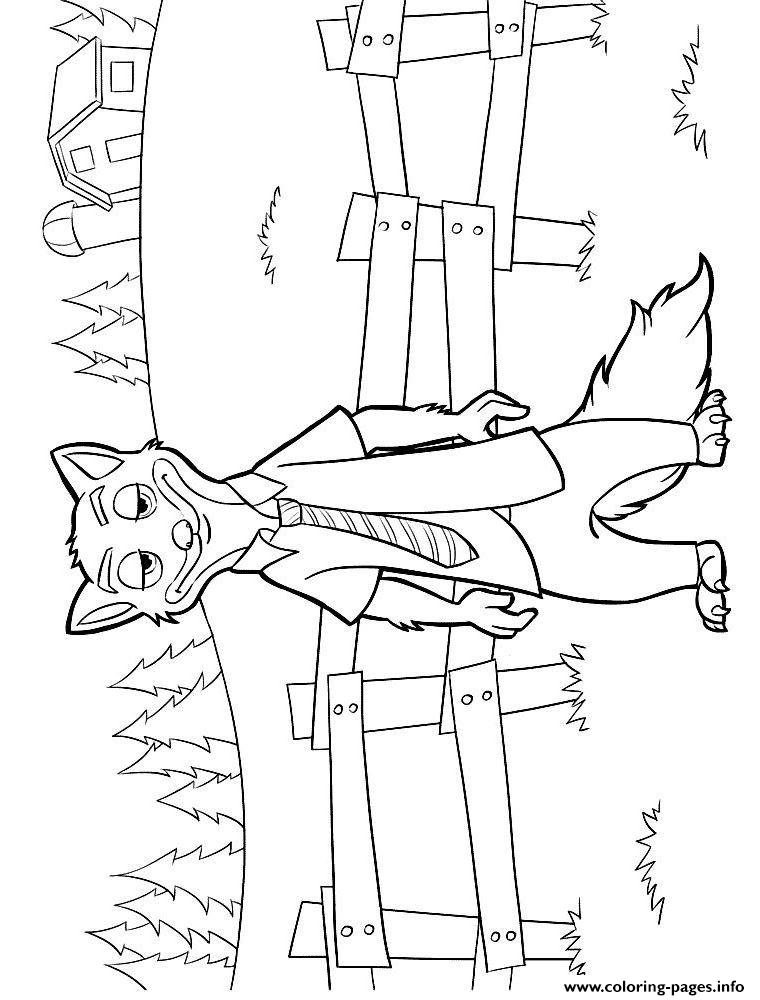 760x1000 Zootopia Coloring Pages