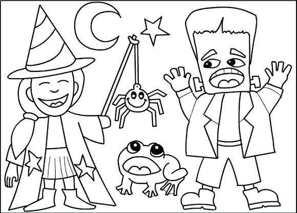 580x417 Free Printable Halloween Coloring Pages Colouring Pages Printable