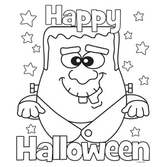 340x340 Halloween Coloring Pages Free Printable Coloring Pages