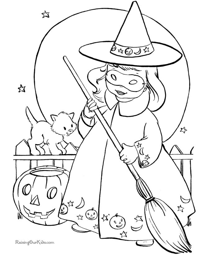 670x820 Free Kids' Printable Halloween Coloring Pages Fun For Christmas