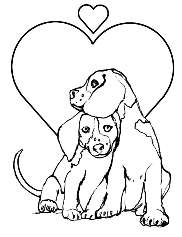 600x782 Puppy Coloring In Free Puppy Coloring Pages Puppy Coloring Pages