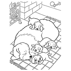 230x230 Top Free Printable Puppy Coloring Pages Online