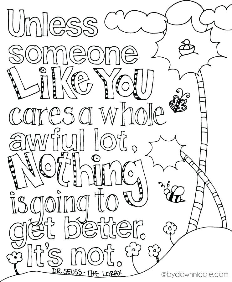 741x900 Quotes Coloring Pages Free Print Of The Week The Inspired Earth