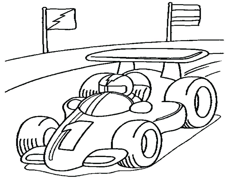 1000x750 Race Car Coloring Pages Free Race Car Coloring Page For Your Boys