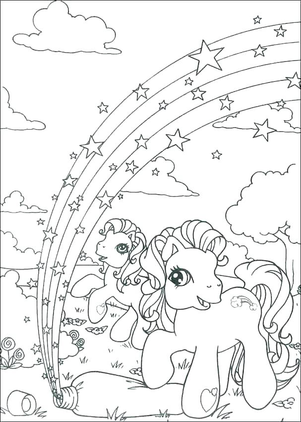 607x850 Rainbow Brite Coloring Pages Free Printable Rainbow Coloring Pages