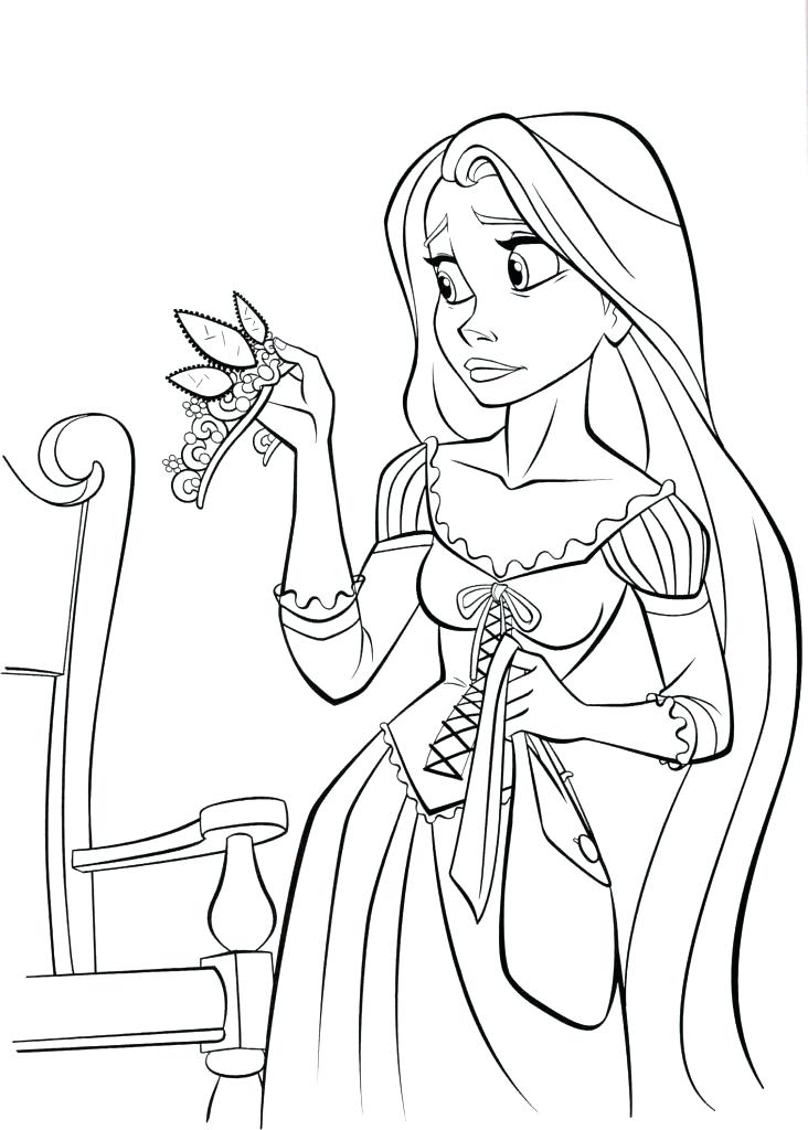 732x1024 Tangled Coloring Pages Free Tangled Coloring Pages Free Printable