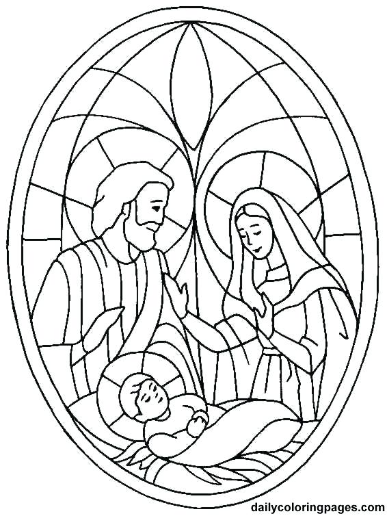 566x754 Religious Christmas Coloring Pages Also Religious Coloring Pages
