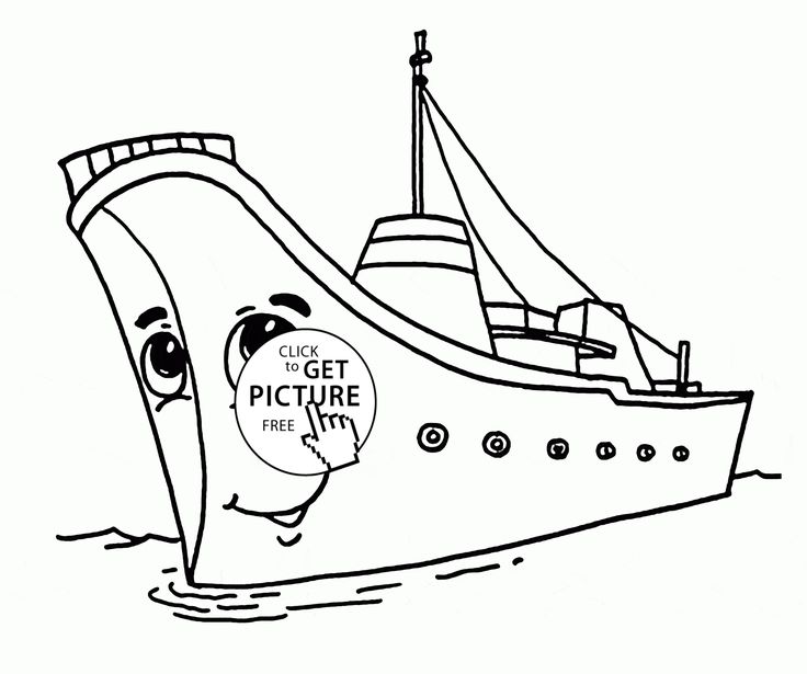 Free Sailboat Coloring Pages