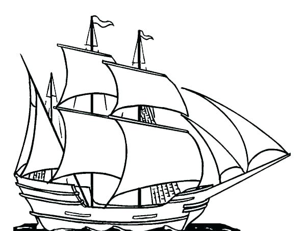 600x453 Coloring Pages Of Boats Free Coloring Free Colouring Pages Boats