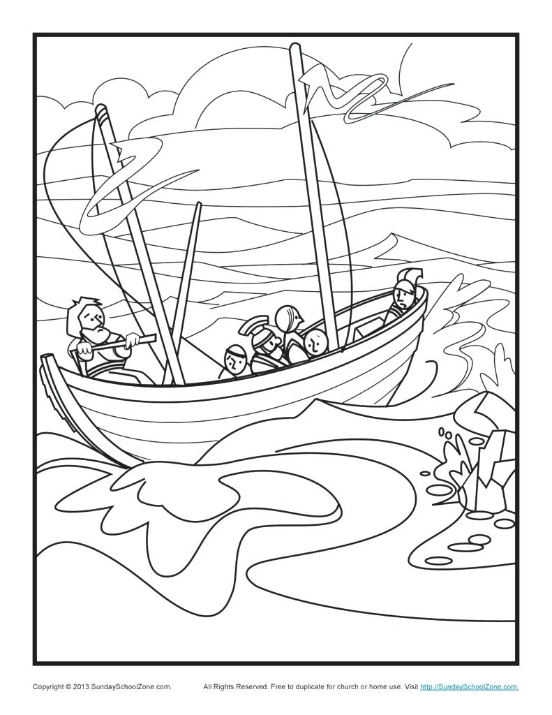 791x1024 Coloring Pages Boat Coloring Pages Download Traditional To Print