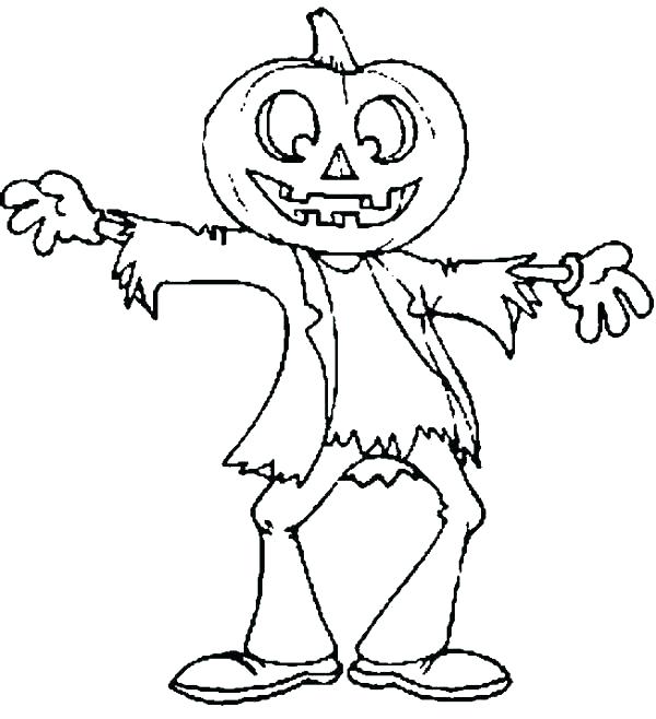 600x658 Scarecrow Coloring Page Scarecrow Coloring Page Scarecrow Coloring