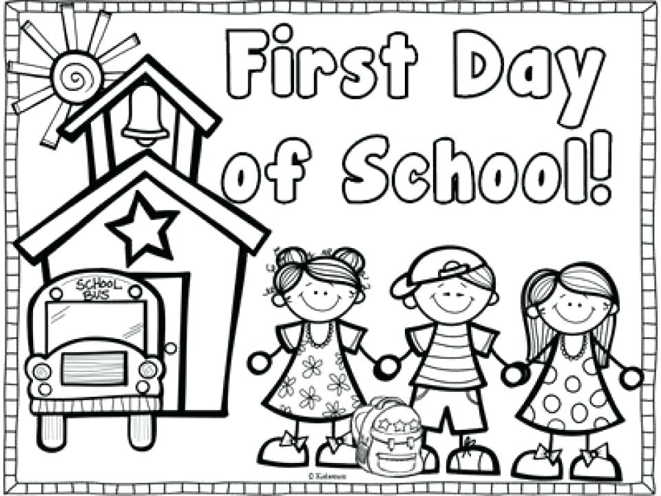 960x720 Back To School Colouring Pictures Free Printable Back To School