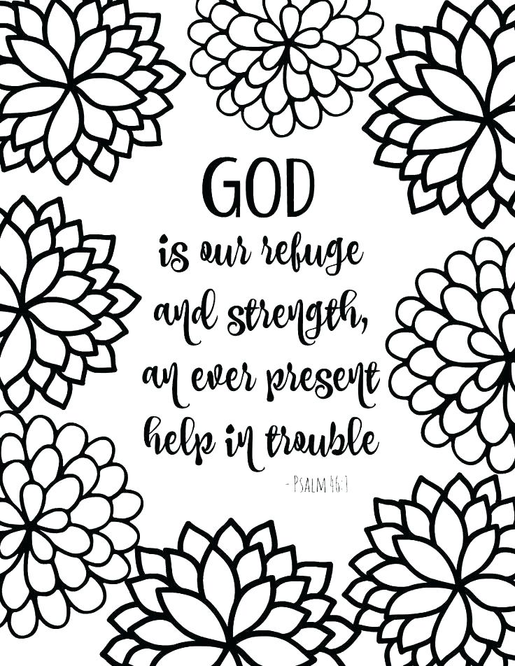 736x952 Bible Verse Coloring Page Free School Coloring Pages