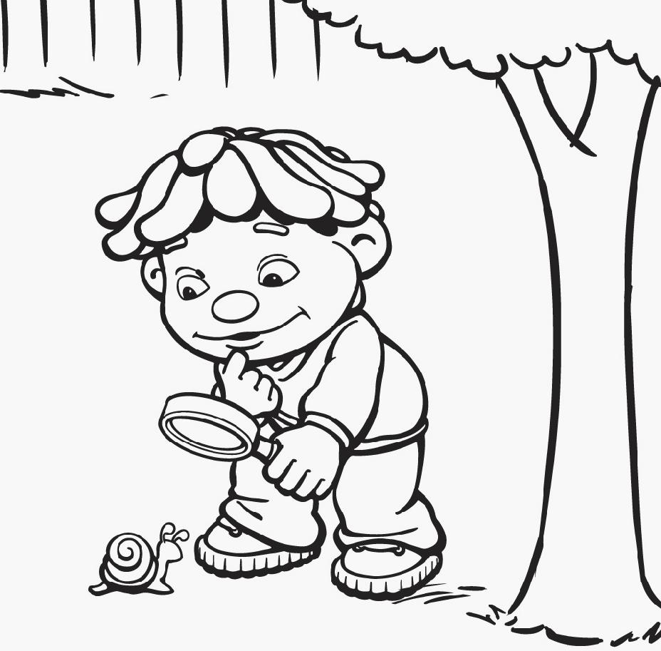 928x913 Science Coloring Page