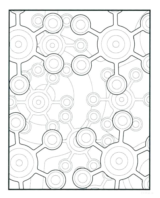 618x763 Coloring Pages Shapes Geometric Free Shapes Coloring Pages Shape