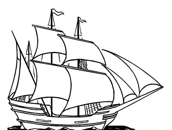 600x453 Ship Coloring Pages Free Viking Page Printable