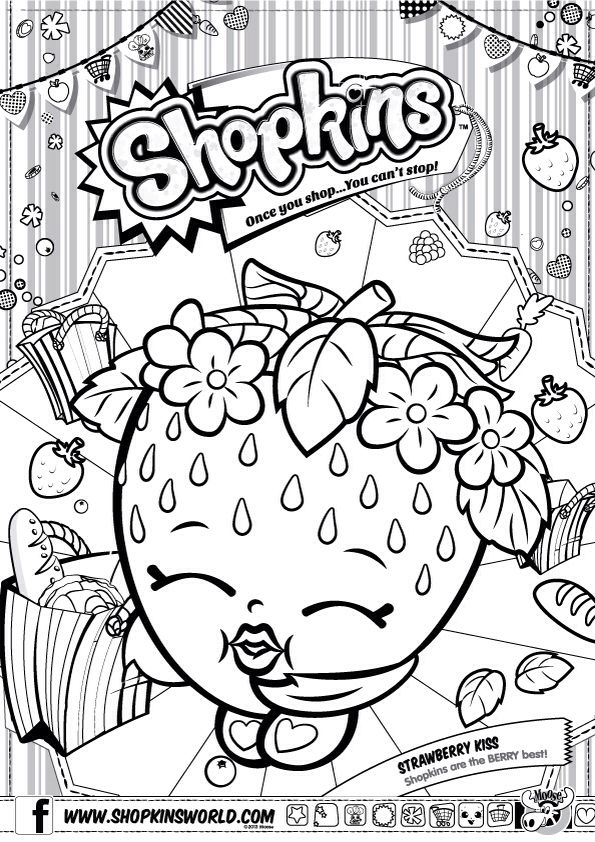 595x842 Shopkins Coloring Pages For Free Best Shopkins Coloring Pages