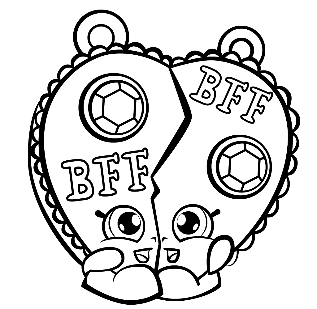 1024x1000 Coloring Pages Bff Shopkins Collections Shopkins Coloring Pages