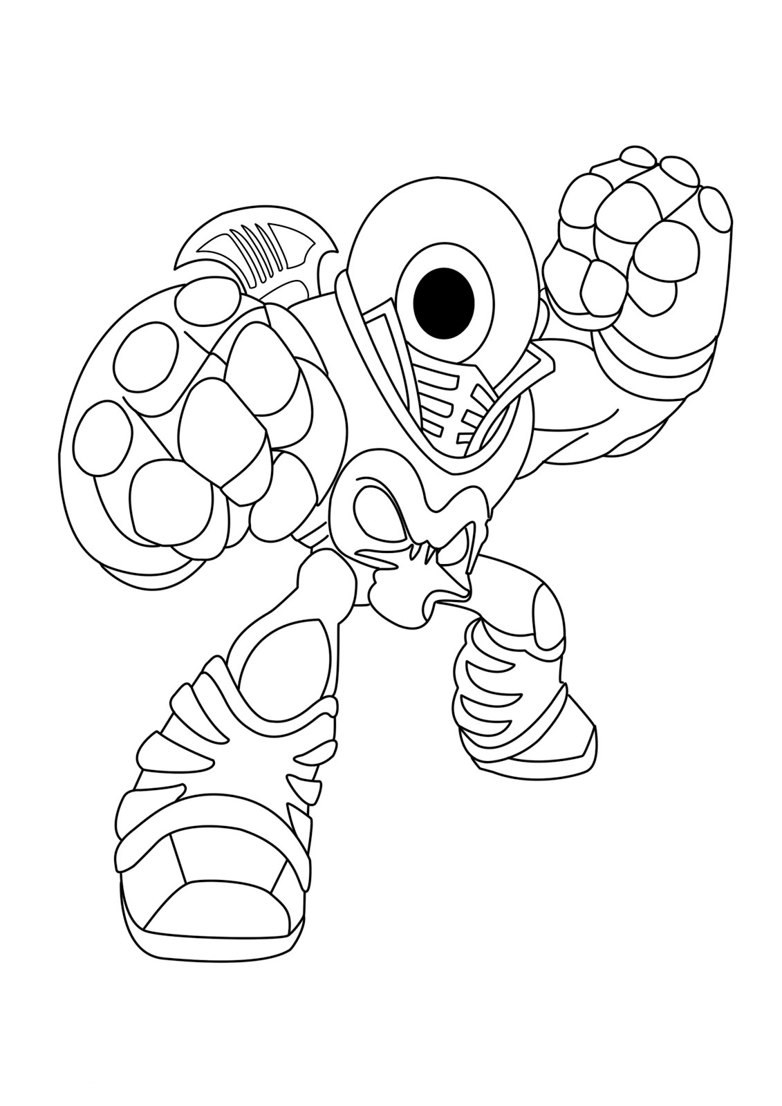 1131x1600 Free Printable Skylander Giants Coloring Pages For Kids Printable