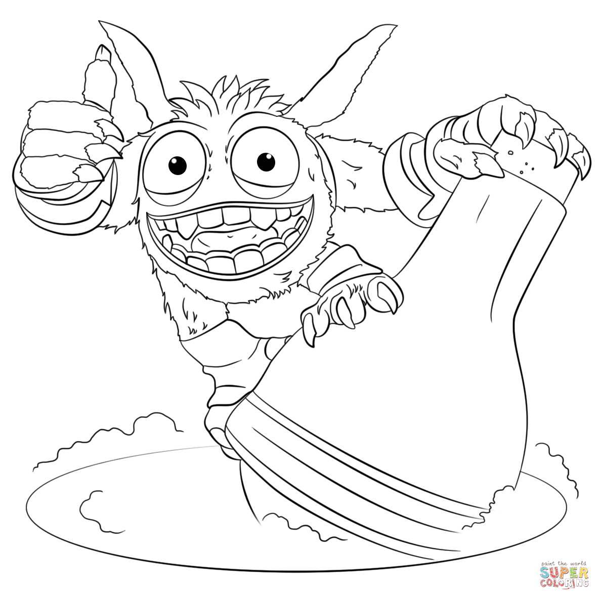 1186x1186 Perspective Skylanders Giants Thumpback Colori