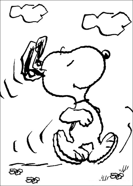 567x794 Snoopy Coloring Pages New Free Printable Snoopy Coloring Pages