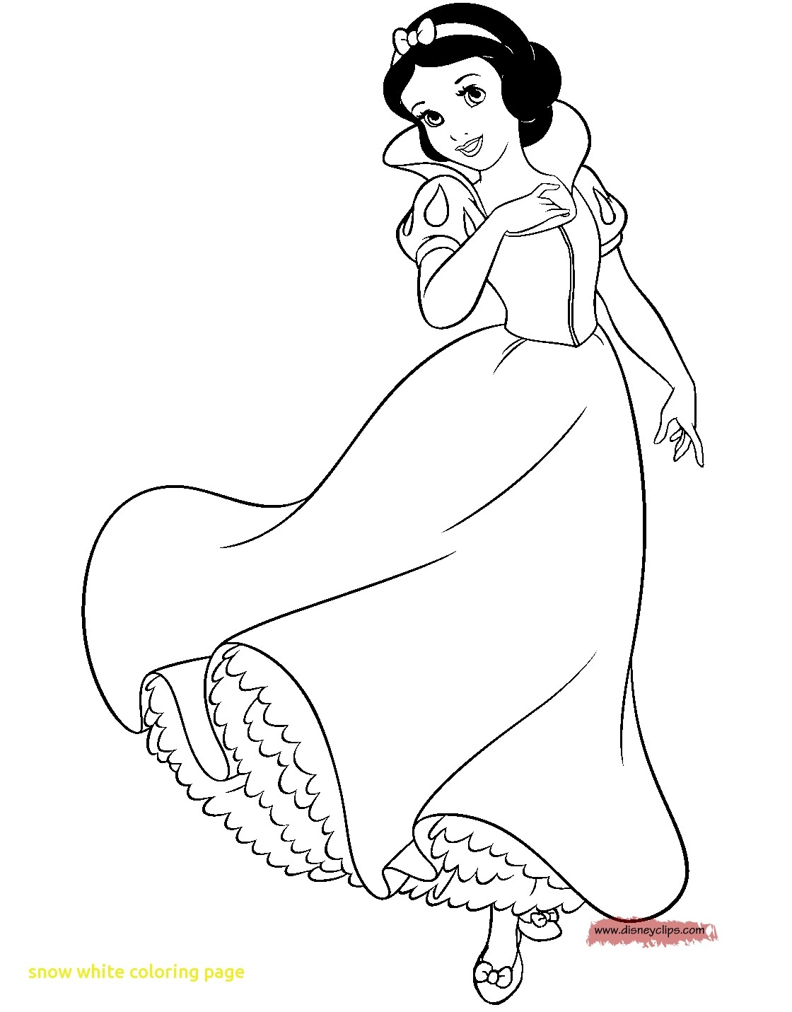 1120x1431 Snow White Coloring Pages