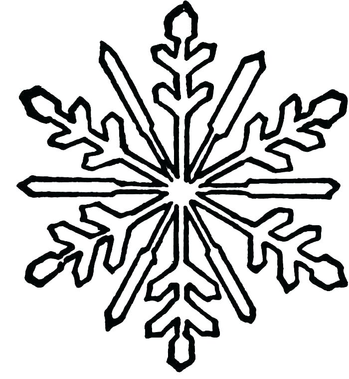700x759 Snowflake Color Page Snowflakes Snowflake Mandala Coloring Pages