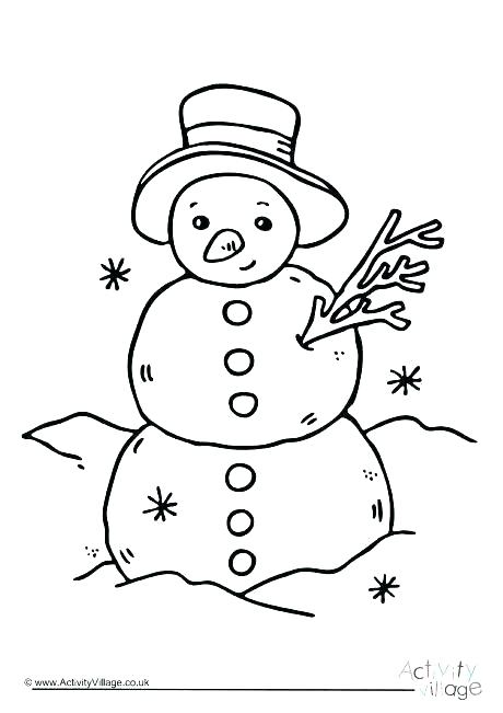 460x651 Snowman Color Page Snowman Color Page Frosty The Snowman Coloring
