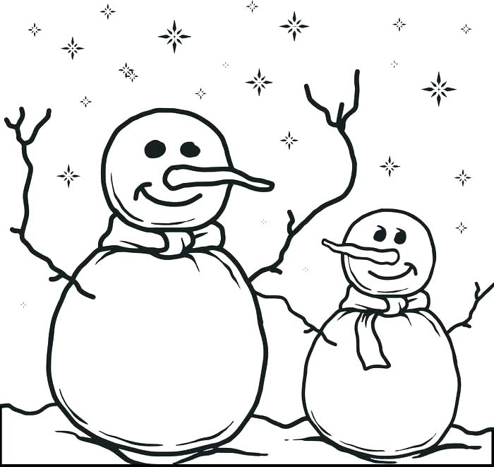 700x661 Snowman Coloring Pages Free Snowman Coloring Pages Free Printable