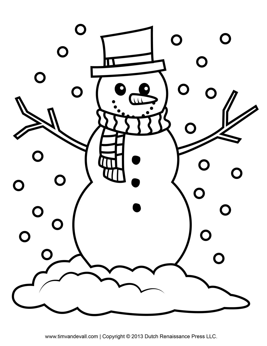 927x1200 Snowman Coloring Pages Printable Unique Free Printable Snowman