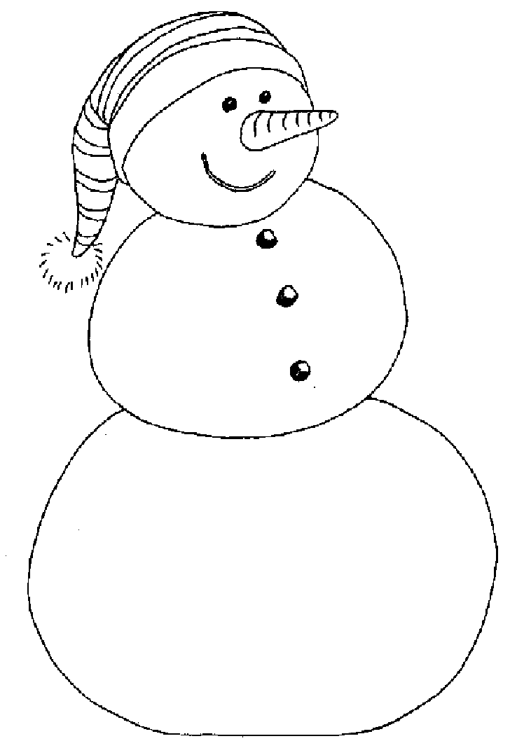 728x1078 Snowman Coloring Pages To Download And Print For Free