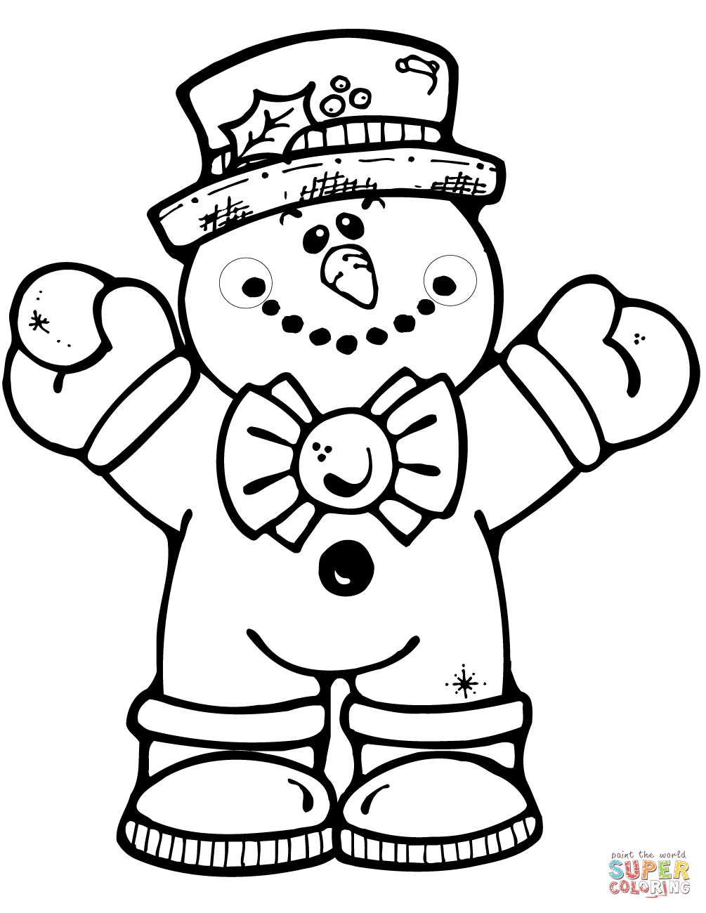 1005x1300 Simplified Pictures Of Snowmen To Color Snowma