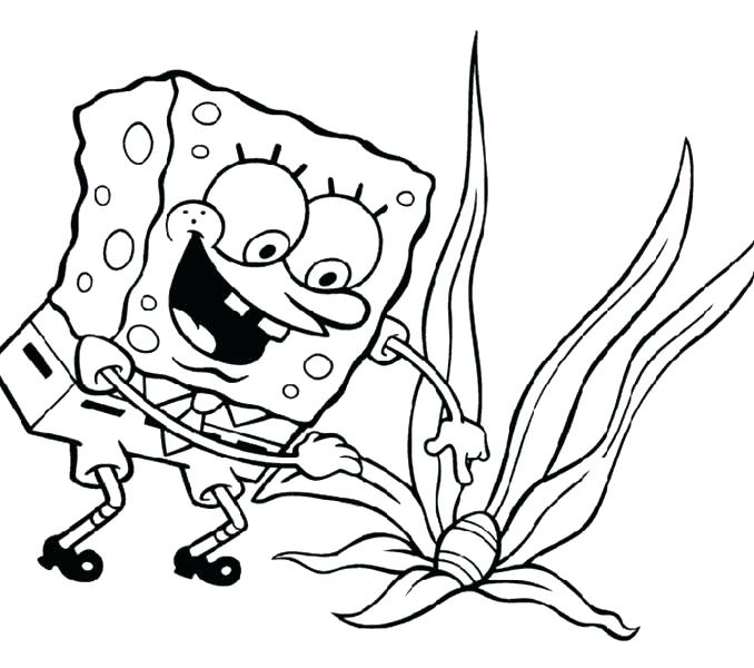 678x600 Free Spongebob Coloring Pages Coloring And Sandy Valentine