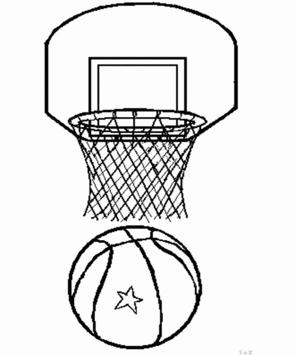 575x690 Sports Coloring Pages