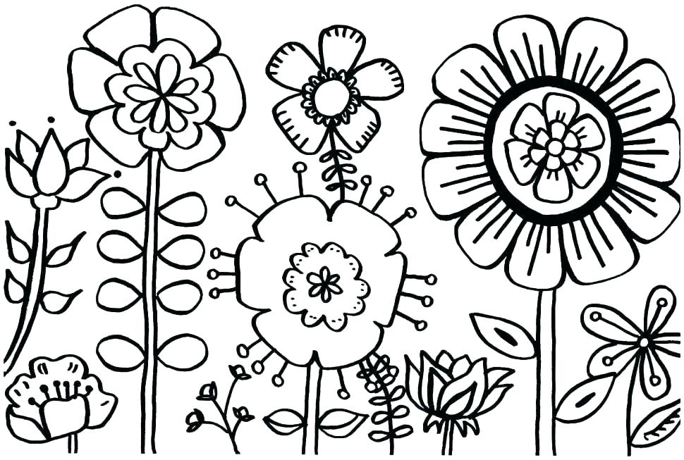 970x653 Spring Coloring Pages Free Printable Free Printable Spring