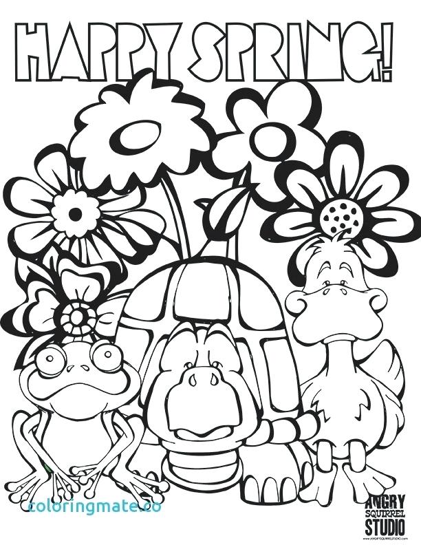 612x792 Free Printable Spring Coloring Pages Welcome Coloring Page Popular