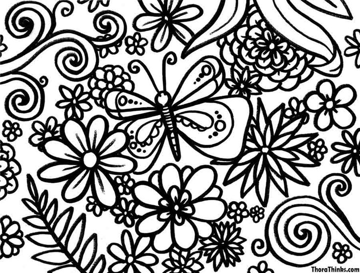 736x559 Gorgeous Inspiration Free Spring Coloring Pages Best Ideas