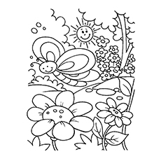 230x230 Top Free Printable Spring Coloring Pages Online