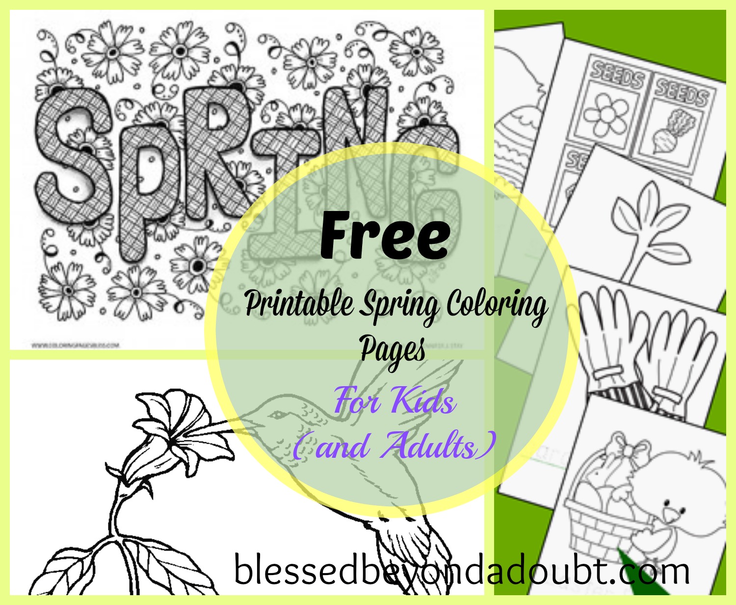 1500x1233 Exploit Free Printable Spring Coloring Pages