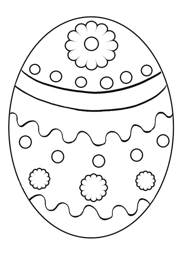 600x850 Spring Easter Coloring Pages Free Online Egg Colouring Page Kids