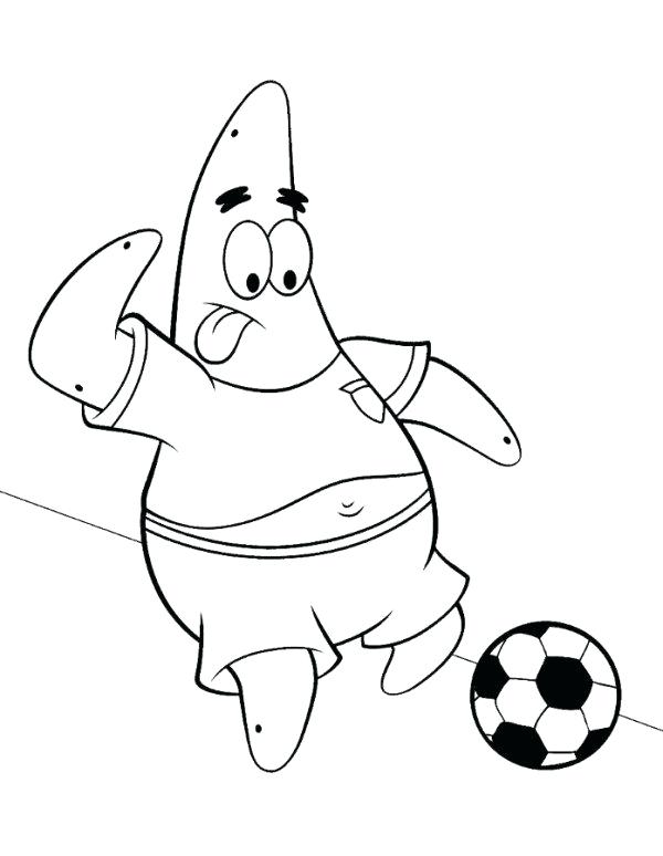 600x774 Spongebob Squarepants Coloring Pages To Print Star Coloring Page