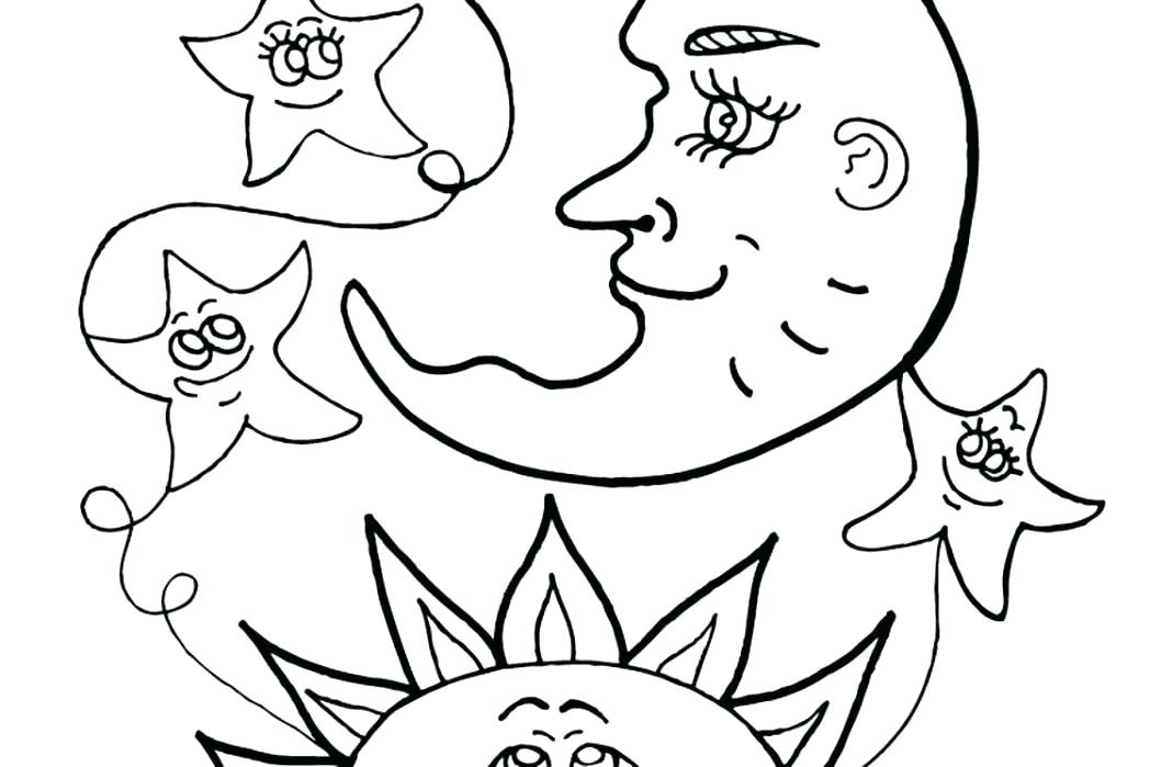 1048x699 Star Coloring Pages Printable