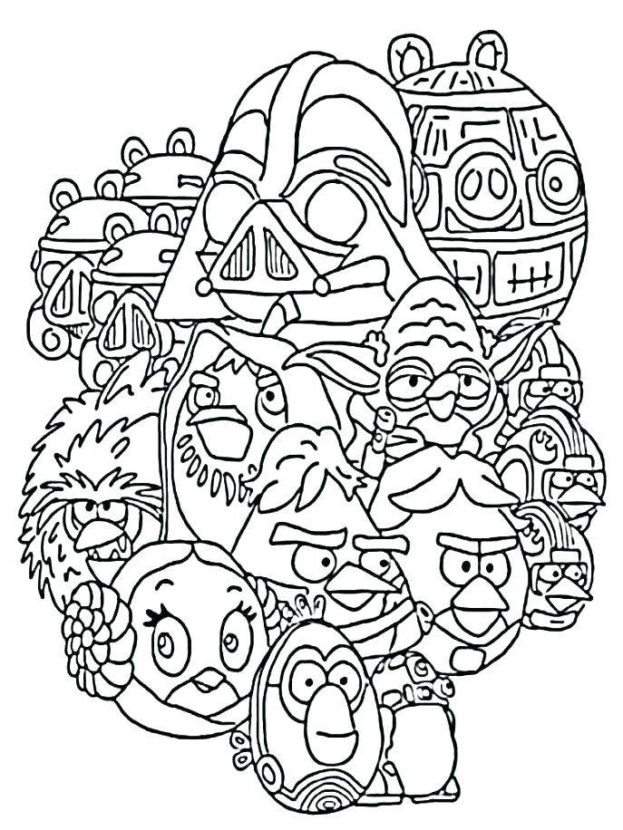 687x916 Free Star Wars Coloring Pages