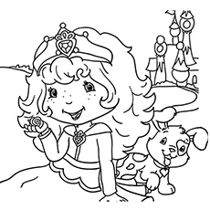 230x230 Top Free Printable Strawberry Shortcake Coloring Pages Online