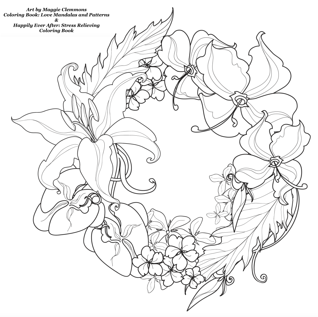 1094x1089 Free Coloring Pages From Adult Coloring Worldwide Art